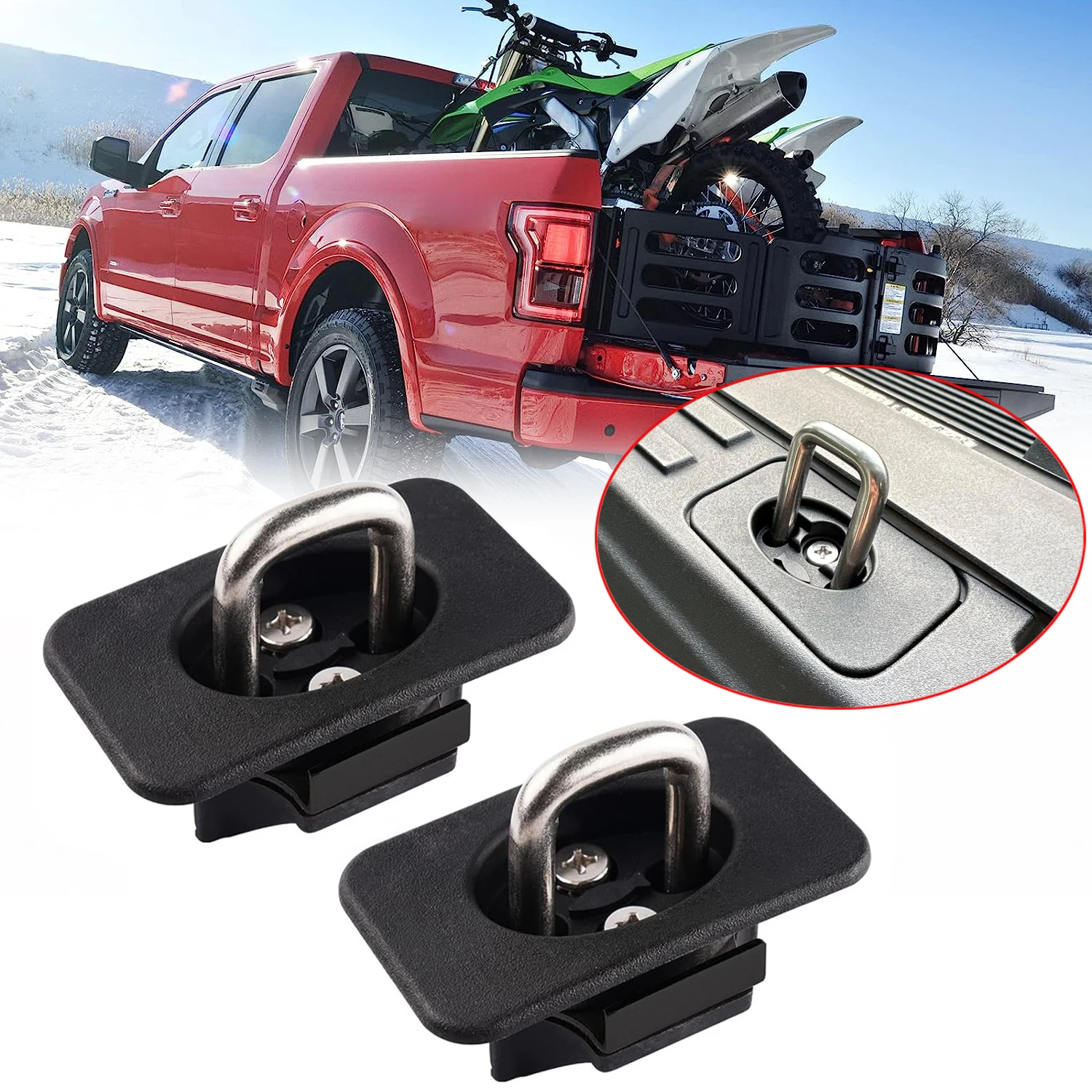 トラックタイダウンアンカーフォード F-150 2015-2023 F250 F350