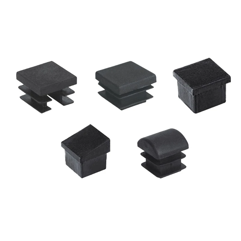 

10x Square End Cap Furniture Finishing Plug for Square Metal Tube Wear-resistant