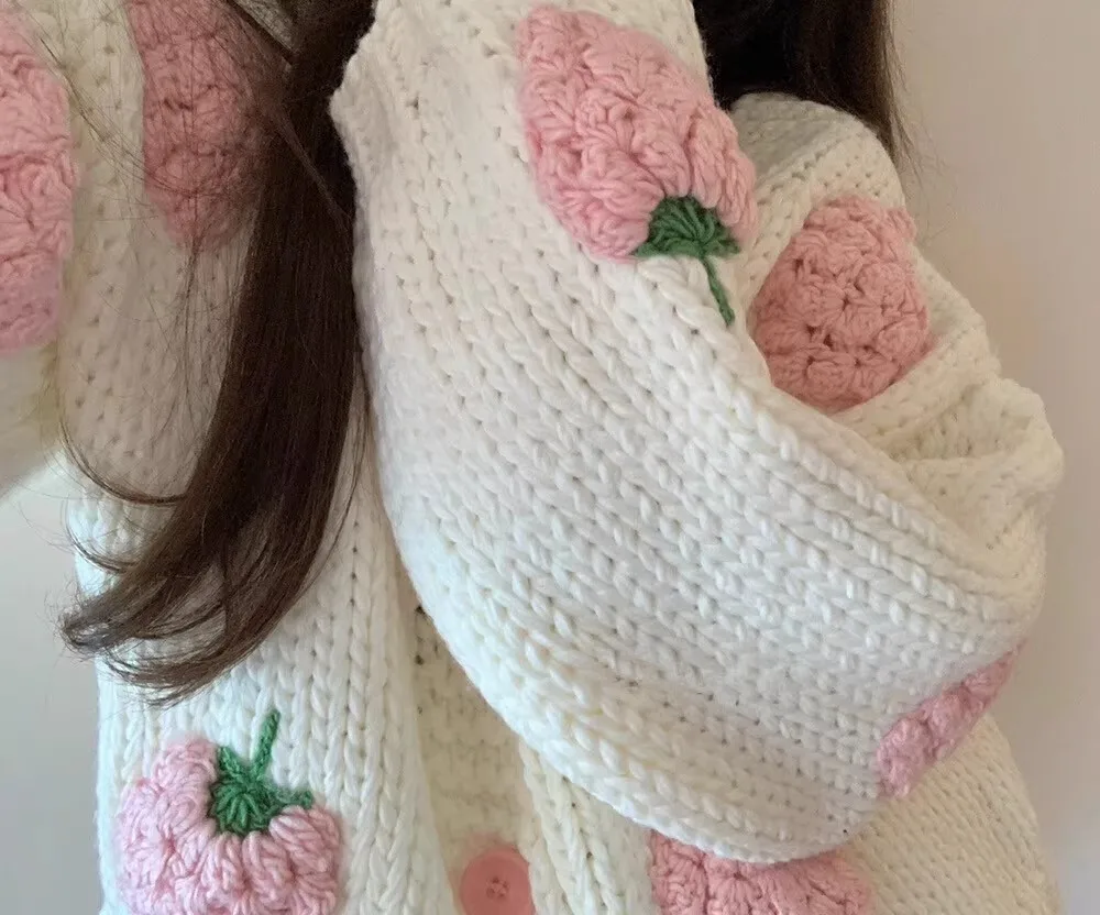 Knitted Cardigan Image 7