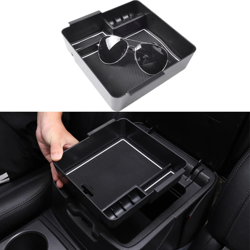 

Car Armrest Organizing Box Tray Center Console Storage Box For Mitsubishi Pajero V73 V75 V77 V93 V95 V97 V98 2007-2018 2019