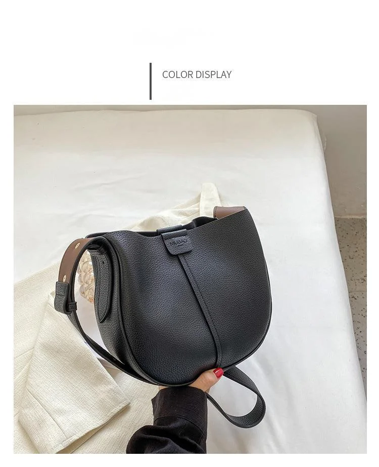 Women's Large Capacity Shoulder Bag Casual Simple Satchel Bag_voghion.com