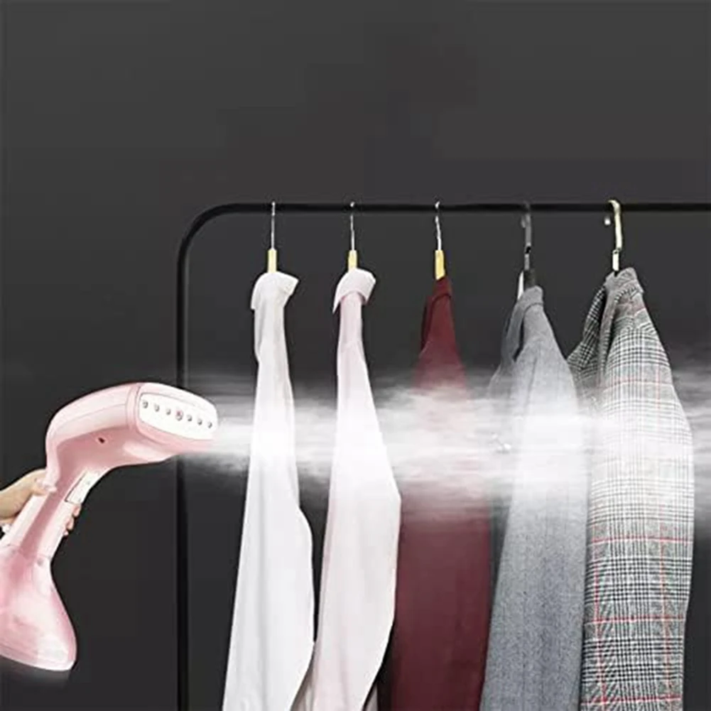 ABHZ-의류용 스티머, 휴대용 직물 스팀 다리미 빠른 가열 의류 스팀 다리미 1500W, 의류 스티머 영국 플러그