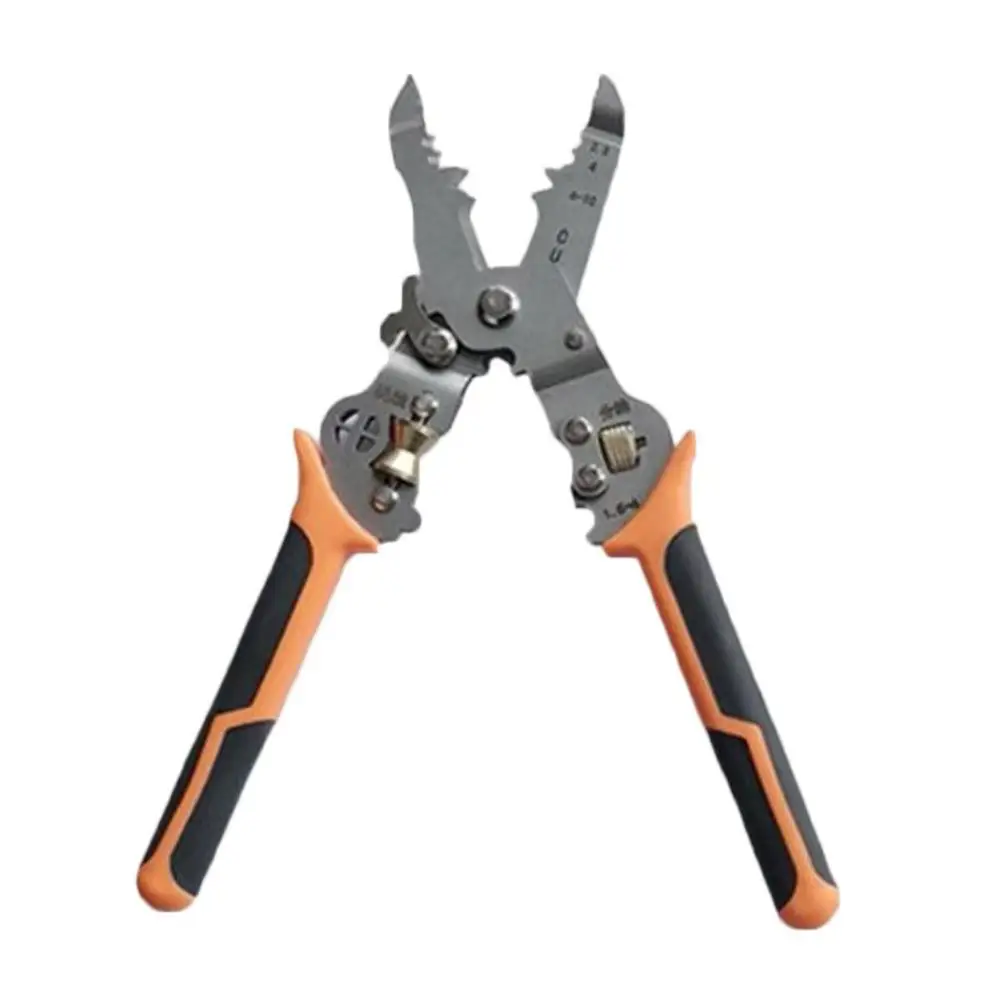 

Multifunctional Wire Pliers - 10 Tools In 1 For Electricians, Household Use, And Network Cable Stripping Cable Stripper Peeler