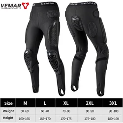 Unisex Breathable Off - Road Motorcycle Armor - Abrasion - Resistant Impact Protection Gear - S (Black Pants)