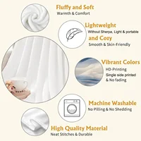 1PC Gifts Blanket Black Bats Printed Flannel Blanket Perfect for Sofa Office Bed Travel Sleep Read Relax Camping four season use 6