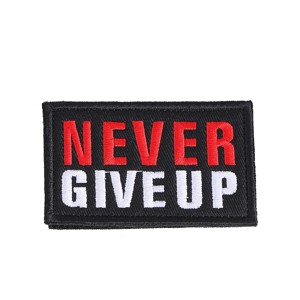 Patch applied to tactical vest and biker jacket