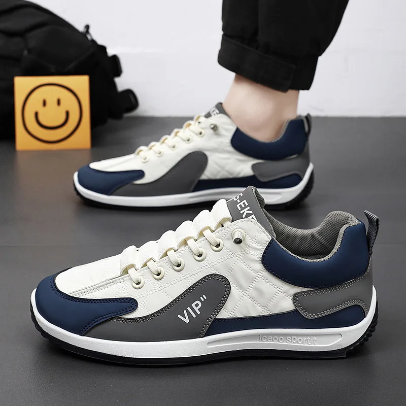 Men Sneakers Fashion Outdoor Casual Shoes Comfortable Walking - Main Image