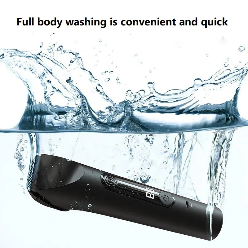 Mi Hair Clipper Professional Electric Trimmer For Men With LED Screen Washable Rechargeable Titanium Alloy Blade Wireless 3