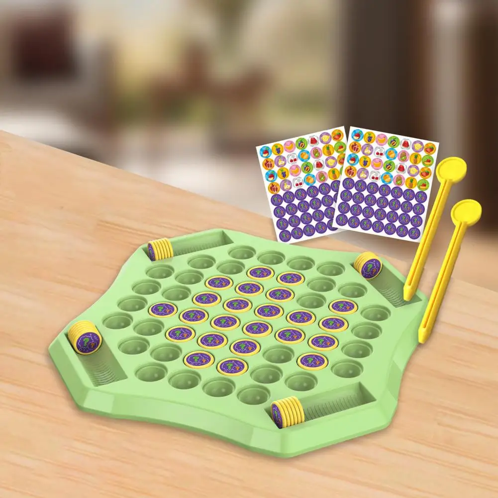 Board Game Table Games Flipping Chess Board Game Educational Memory Challenge Toy for Toddlers Fruit Chess Matching Board Game for Focus Training 2 S