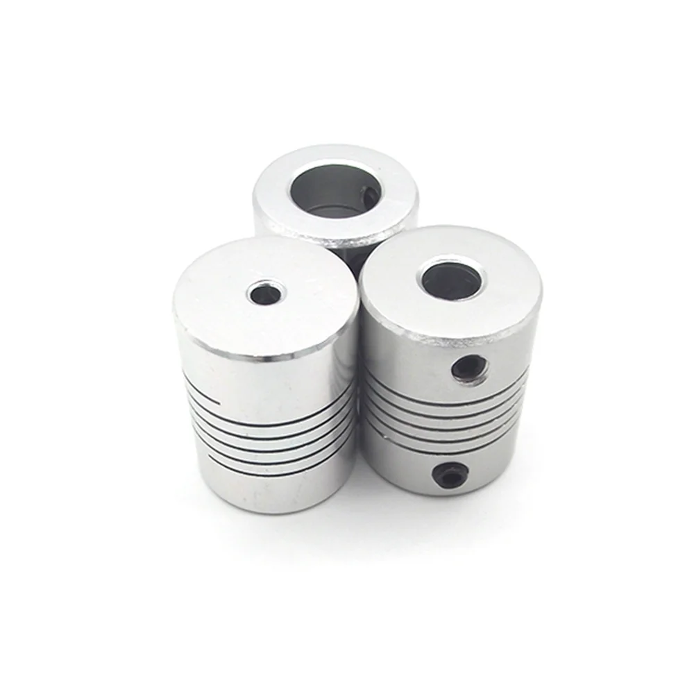 D19*L25 Aluminium Winding Flexibility Coupling 5 6.35mm 8mm 10mm CNC