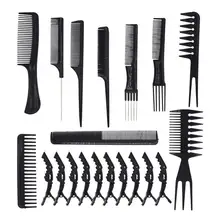 

20Pcs Styling Tools Home Hair Cutting Combs Clips Salon Barber Shop Haircut Styling Tools Kit