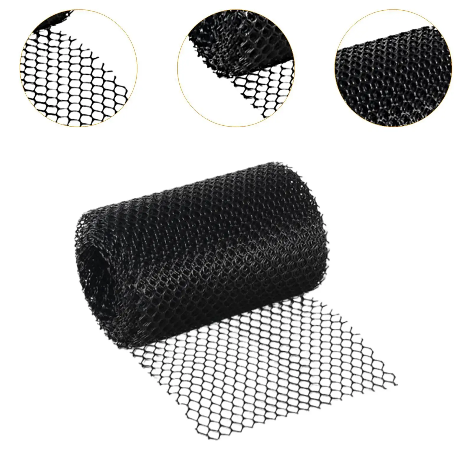 Leaf Guard Mesh Gutter Downspout Protectors 6M Practical Accessories Gutter