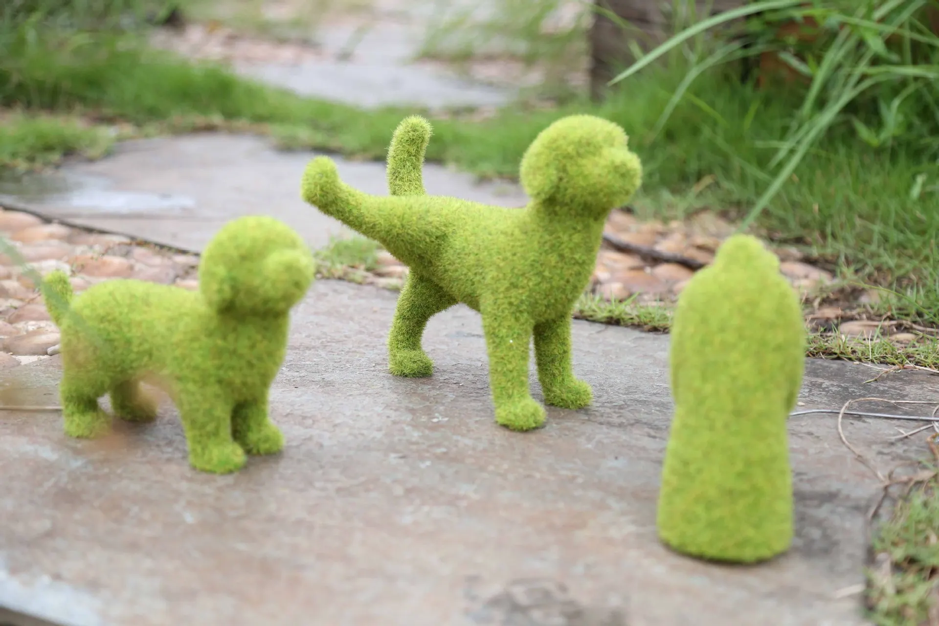 Statues De Chien De Jardin Décoration Extérieure, Statue De Chien D