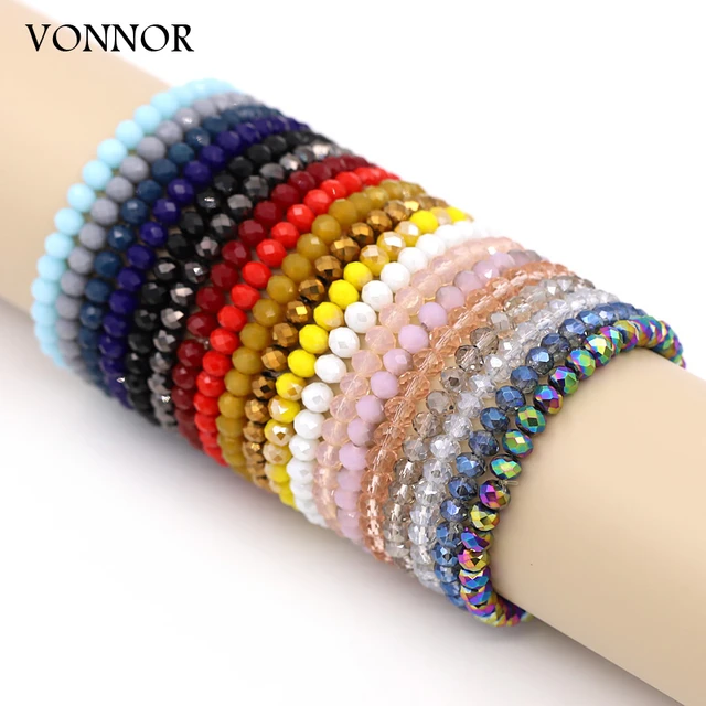 Girls Fashion Crystal Beads Bracelet Wholesale