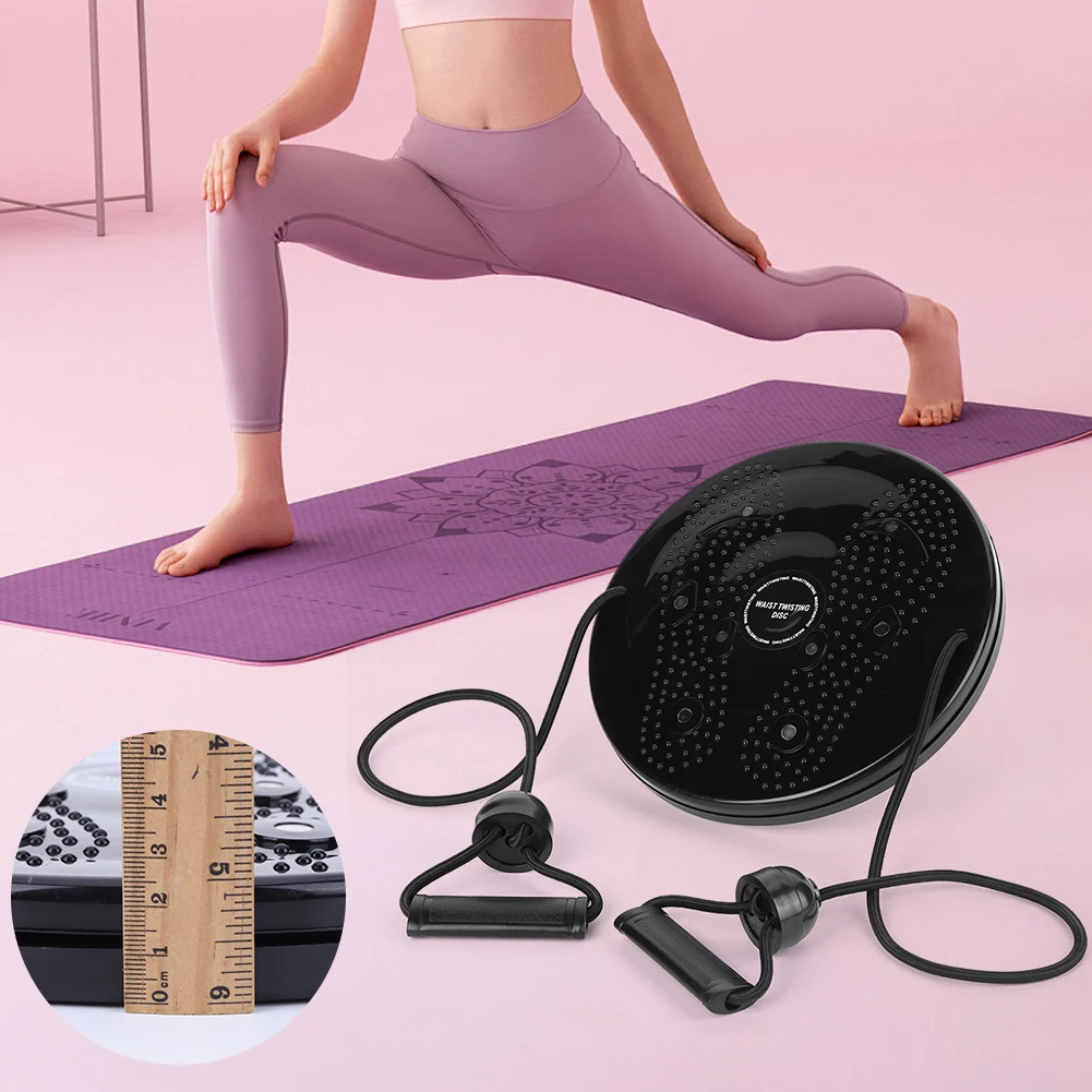 Waist Twisting Disc Fitness Twister Turntable Twist Board Wobble Board for Adults for Slimming and Strengthening Waist waist twisting disc