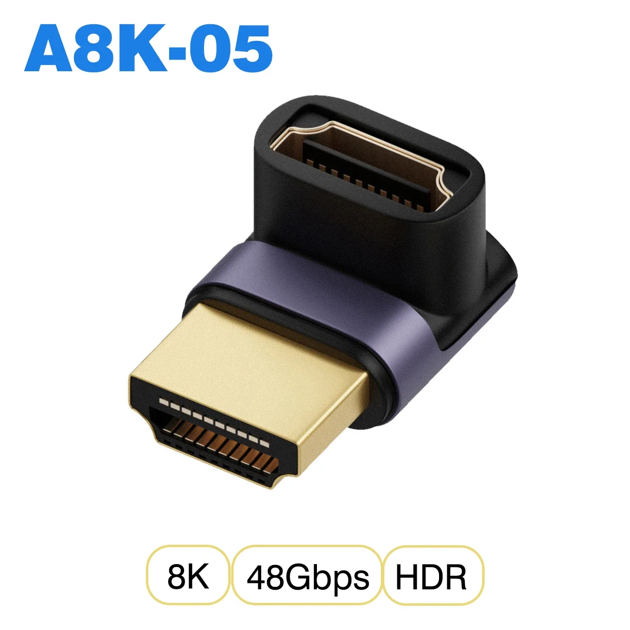 Ultra High-Speed Mini Micro HDMI to HDMI 2.1 Converter - 8K/4K Resolution Support
