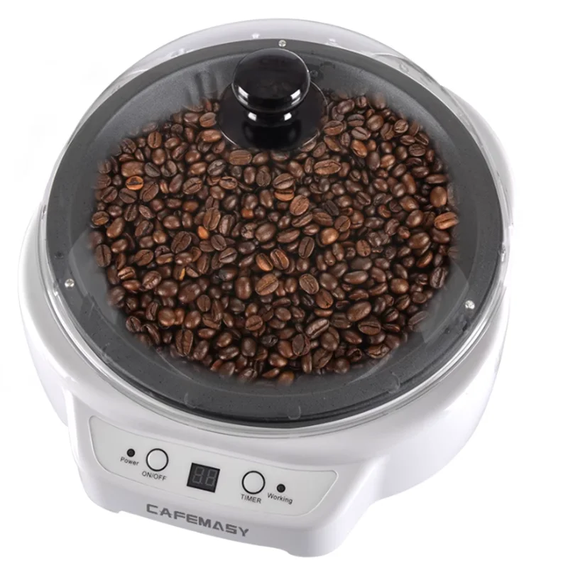 Electric Coffee Bean Roaster Baked Peanut Beans Baking Stove Popcorn Make Dryer Roasting Machine Grain Drying
