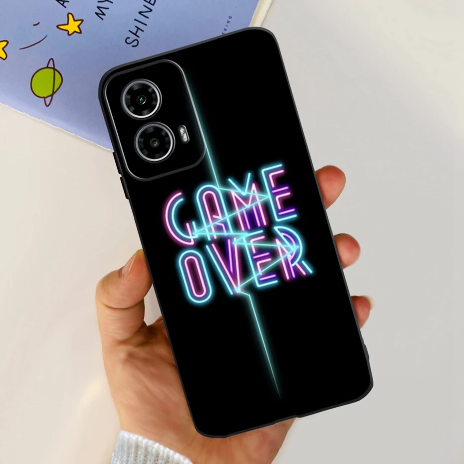 Cute Love Pattern Soft Silicone Phone Case - Stylish & Durable Back Cover