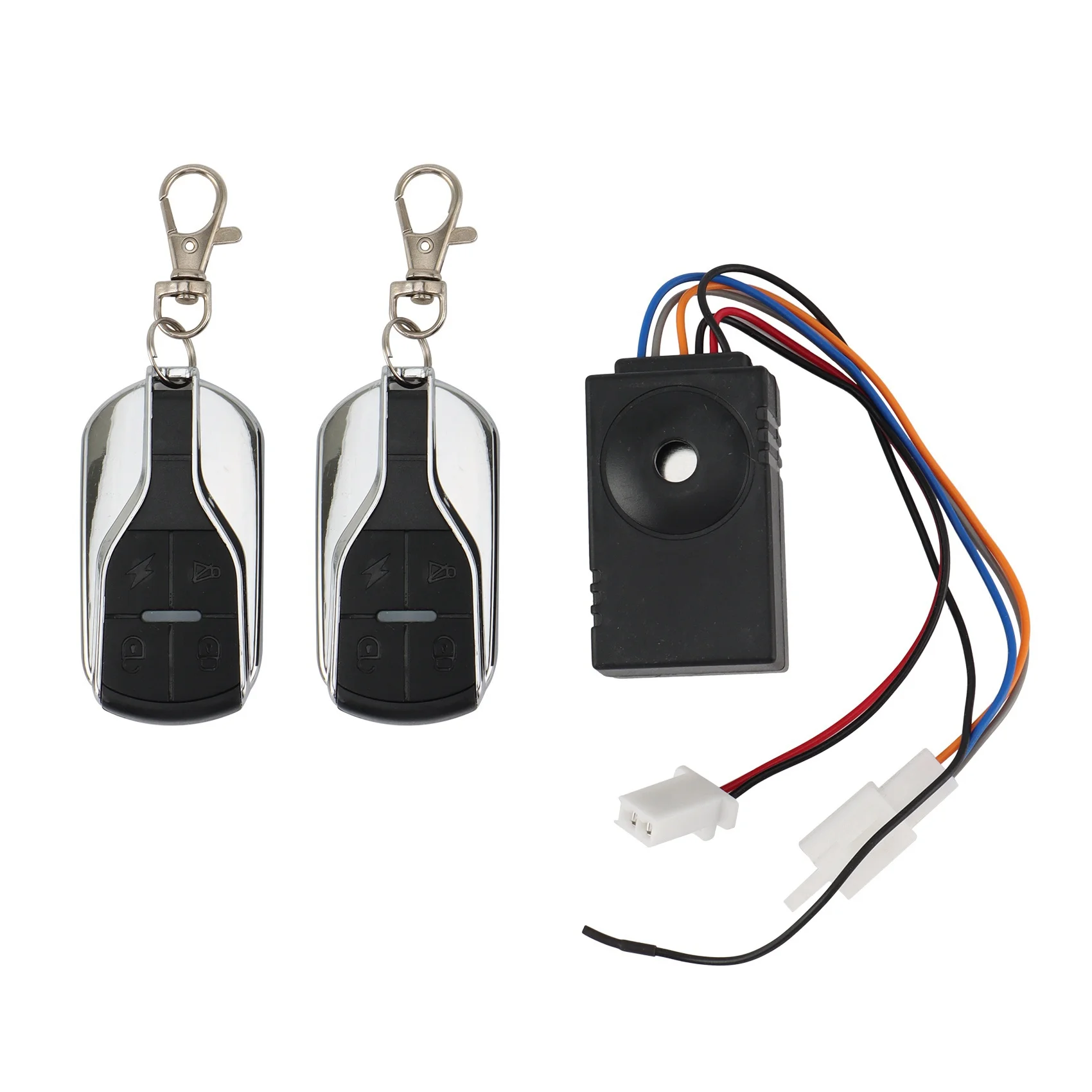 

Ebike Alarm System 36V 48V 60V 72V with Two Switch for Electric Bicycle/Scooter Ebike/Brushless Controller