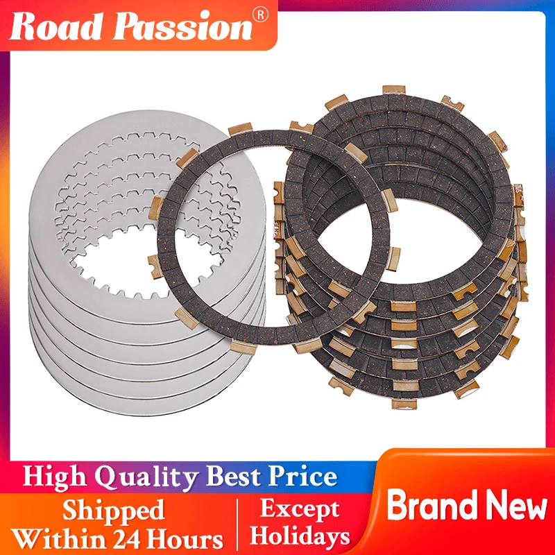 

Motorcycle Clutch Friction Plates & Steel Plates Disc For Kawasaki KX125 KX 125 1997-2008 13088-1102 13088-1057 13089-013