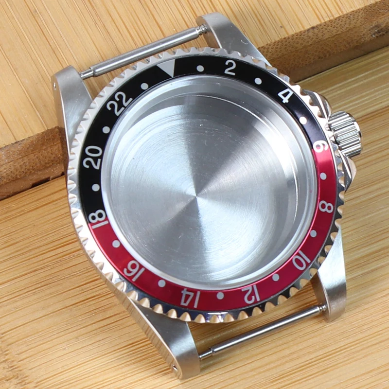 Vintage 39.5mm Sapphire Glass Watch Case