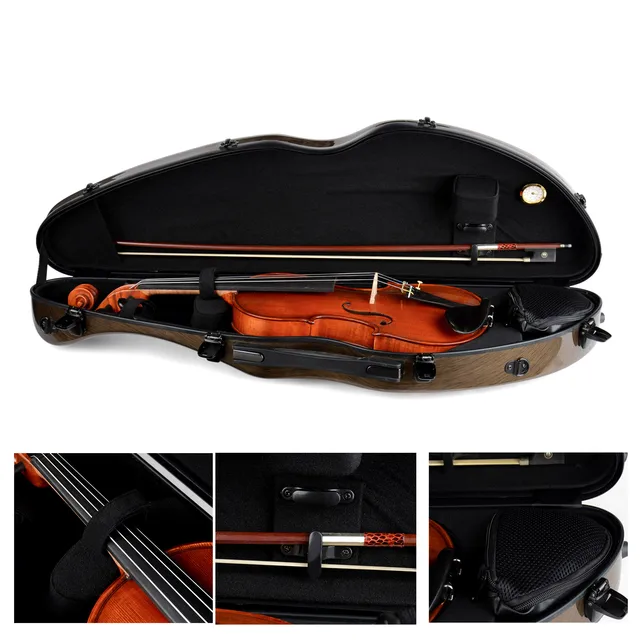 BAMバイオリンケース4/4 BAM バイオリン 4/4 ハードケース角型 フランス 14万円 ダイヤルロック