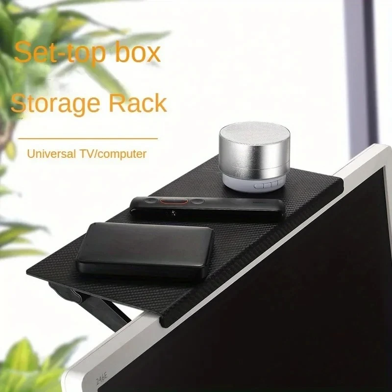 Cross-Border Computer TV Screen Storage Rack Router Set Top Box Shelf Office Desk Organizer from Mainland China Consumer Electro