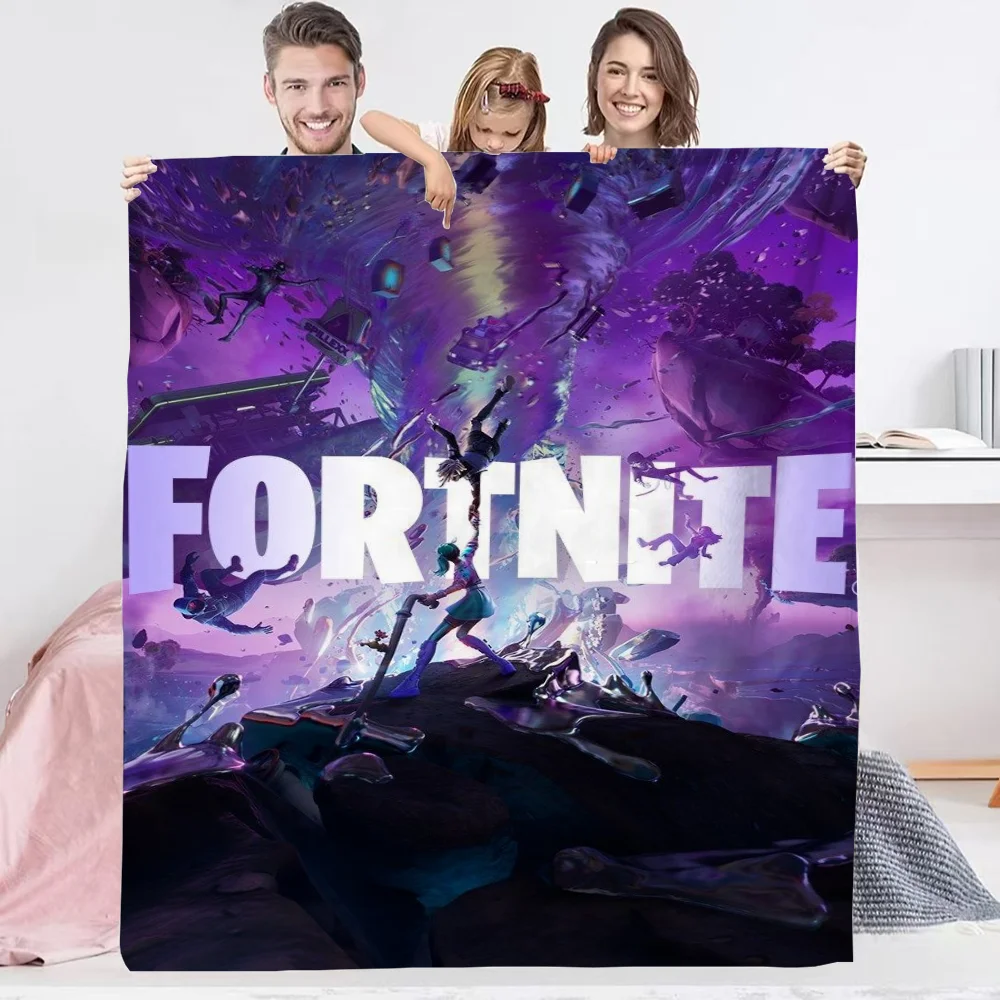 Fluffy Soft Blankets for Decorative Sofa Games-F-Fortnites Bed Blankets and Throws Kawaii Blanket King Size Cute Throw Blanket 2