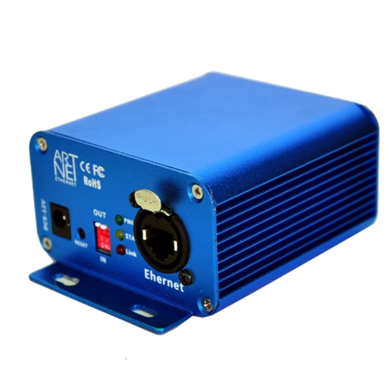 Artnet 1024 양방향 Artnet 컨버터, 표준 DMX512 출력, RJ45 네트 커넥터, Sulite DMX LAN512, 2 포트