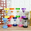 Hexagonal Hourglass Sand Clock for Kids Drop Resistance Kitchen Timer Home Decor Game Toys Gift 10 Minutes 15 Minutes 30 Minutes 2