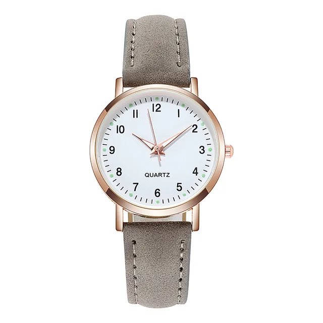 Fashion Temperament Ladies Belt Watch Analog Luminous Quartz Watch Fashionable Simple Style Quartz Wristwatch Reloj Mujer 6
