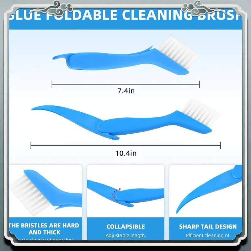 5 PCS Air Conditioner Fin Cleaner Set As Shown Plastic+Metal FCR6 Fin Comb Condenser,Air Outlet Cleaner Evaporator Radiator
