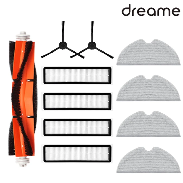 Xiaomi Dreame D9 Dreame Bot L10 Pro Main Side Brush Mop Cloths Hepa Filter Trouver Robot LDS Vacuum-Mop Finder Spare Parts Black Suit 5