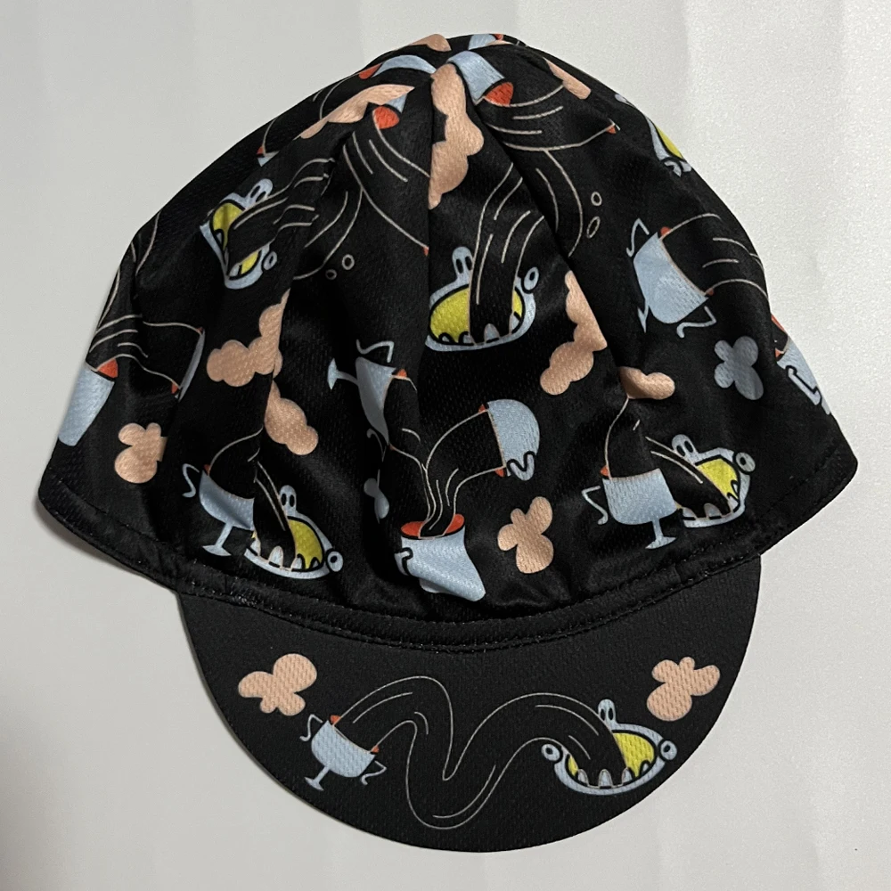 Multiple Coffee Donuts Styles Cycling Cap Men Women Black White Cycling Hat Quick-Drying Polyester Summer Cycling Hat Molteni 6