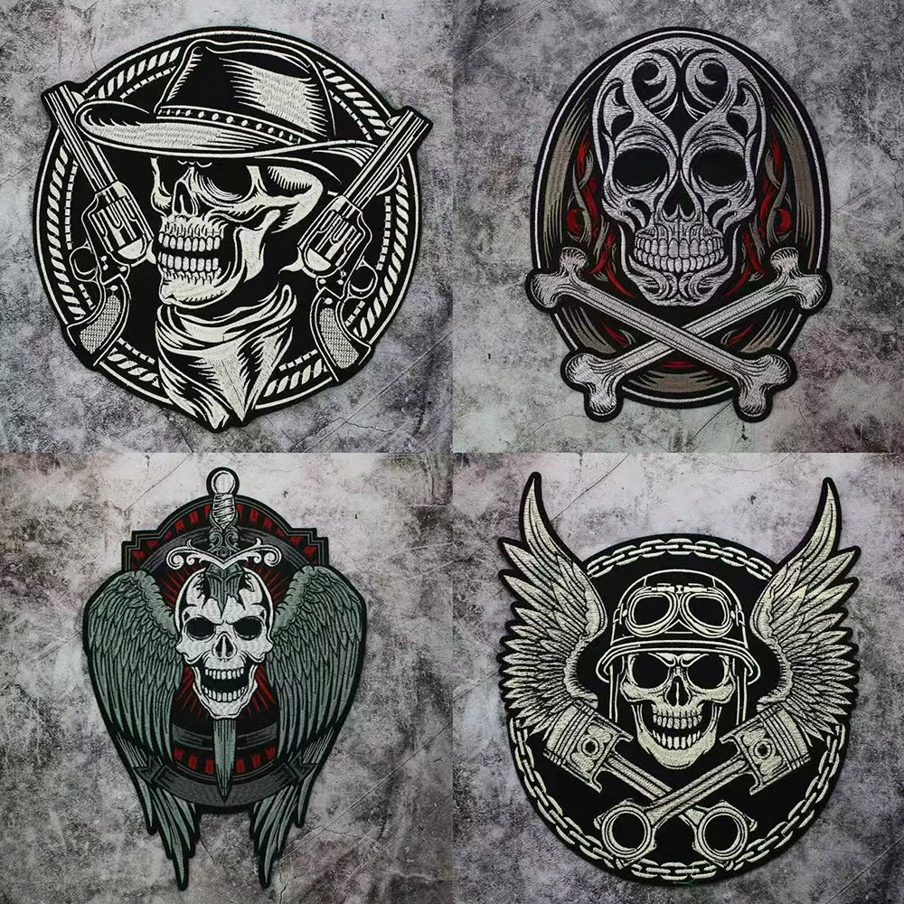 RideordiebikerpatchforJacketbacking,punkmotorcycleEmbroiderybikerbadge,skullpatchGarmentAccessory-AliExpress15