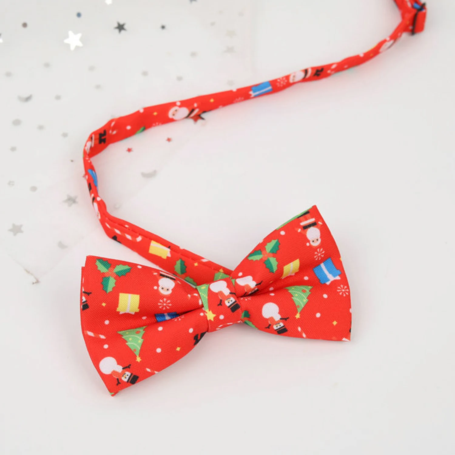

1 PC New Christmas Bow Tie Casual Shirts Bow Ties For Men Women Bow Knot Adult Bow Ties Cravats Party Bow Ties For Gifts