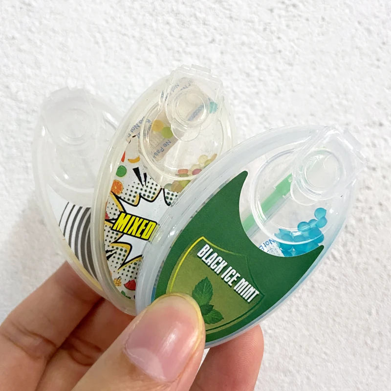 100pcs Cigarette Pops Bead Fruit flavor Menthol Capsule Mint Beads Flavor Explosion Blast Ball Holder Filter Smoking Accessories