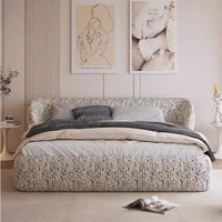 Les lits queen size offrent des cadres et des sommiers 180x200cm, parfaits pour les chambres de mariage, les dortoirs, les chambres doubles, et sont des meubles de chambre à coucher complets. 6