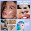 6 Colors Diamond Highlighter Powder Spray Waterproof High Gloss Glitter Body Bronzer Highlight Powder Face Contour Illuminator 6