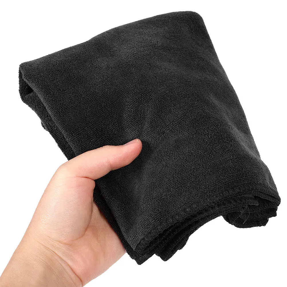 블랙 메이크업 테이블 매트 40x100cm 부드럽고 내구성이 뛰어난 원단 미끄럼 방지 화장대 보호대 방수 얼룩 방지 화장대