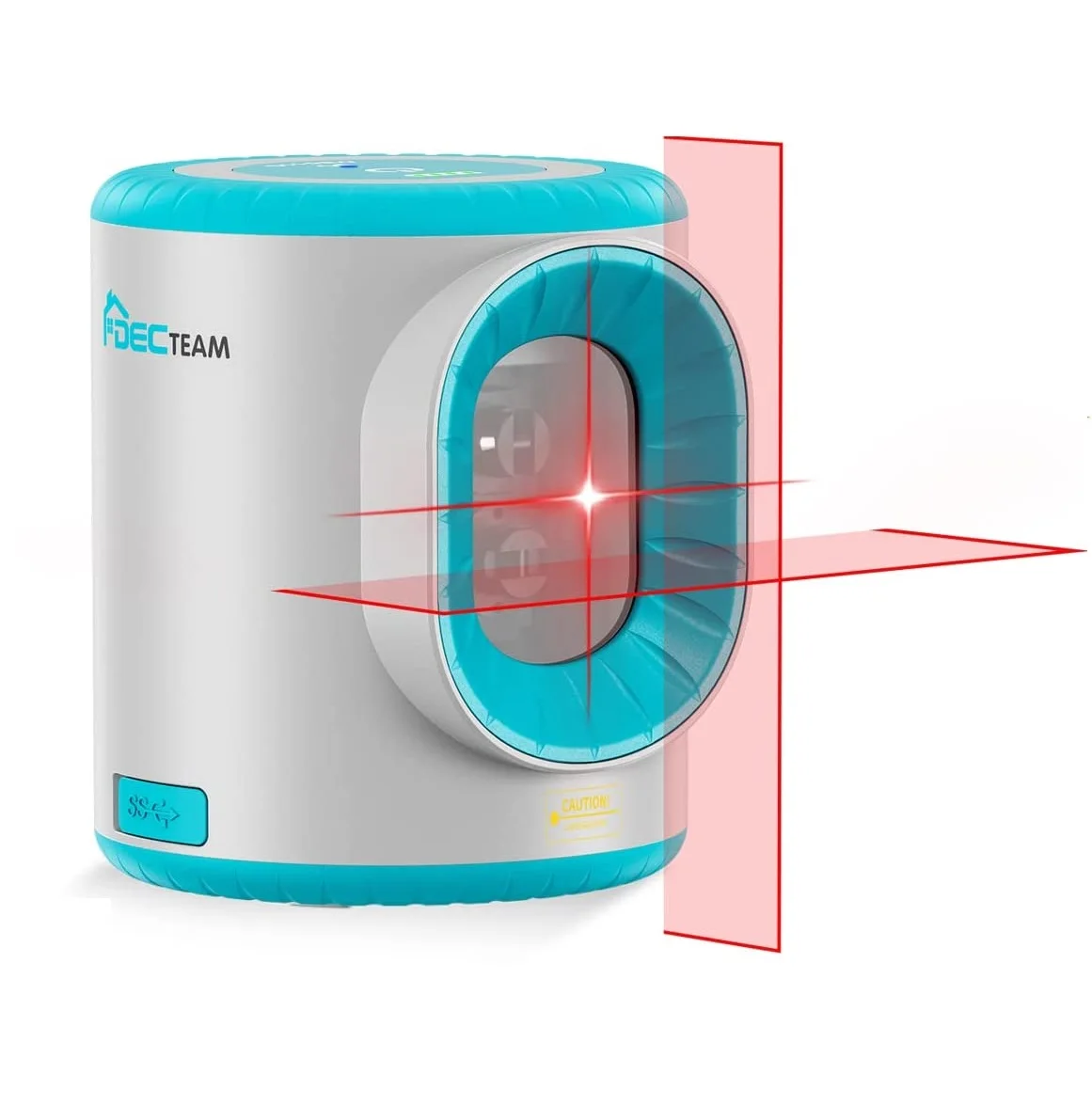 

Ds011R 2 Line Laser Leveling Self Level Rotary Rotating Red Beam 360 Magnetic Base With Pulse Mode