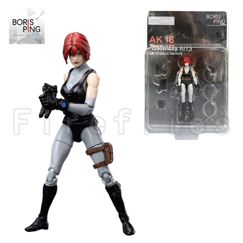 ボリスピンAK18 1/18アクションフィギュア　×2 1/18 ボリスピンおもちゃアクションフィギュア AK18 シリーズウェーブ