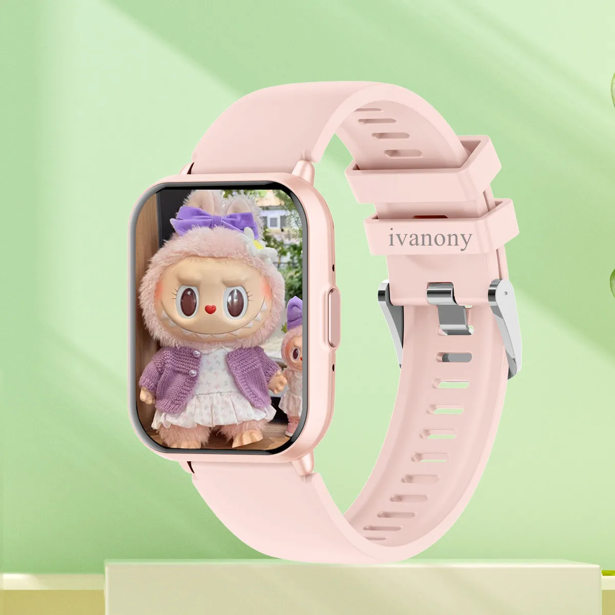 Woman Smart Watch Waterproof 1ATM Receive Call Voice Assistant Whatsapp Reminder Custom Dials Smart Ladies Watch for Android IOS