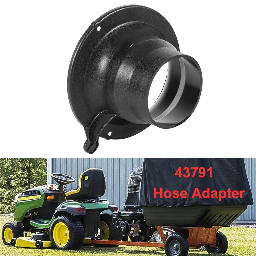 1Pc 43791 Vacuum Parts Hose Adapter Lawn Vac Parts Lawn for Agri-Fab Craftsman Part Leaf Lawn Mower Vacuum Cleaners Hose Adapter
