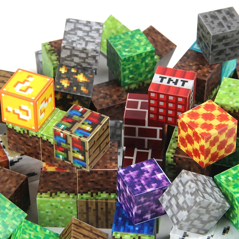Magnetic Building Blocks Magnet Cube Construction Toys Mine Magnet World Set For Kids 10-300pcs magnetic building blocks,magnetic assembly toy