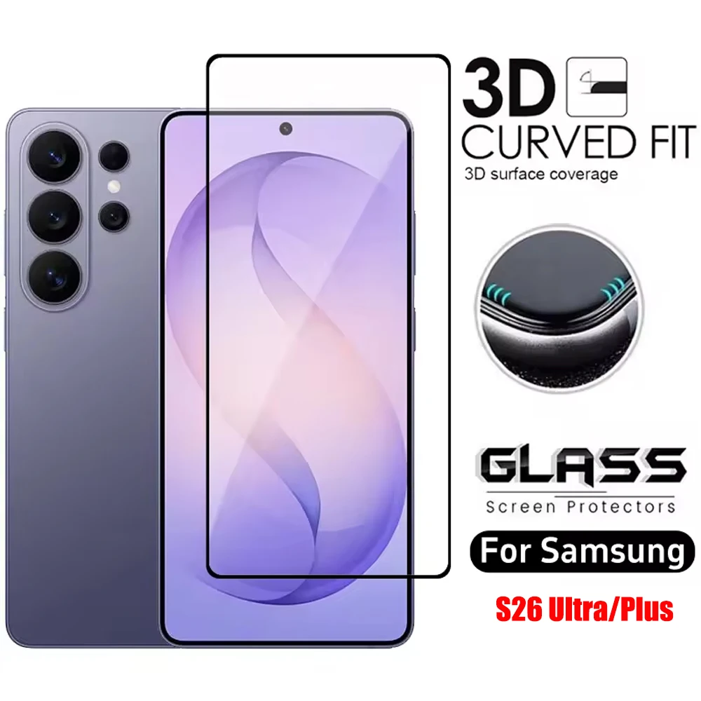 삼성 갤럭시 S26 울트라용 풀 커버 글래스 삼성 S26 플러스용 강화유리 스크..