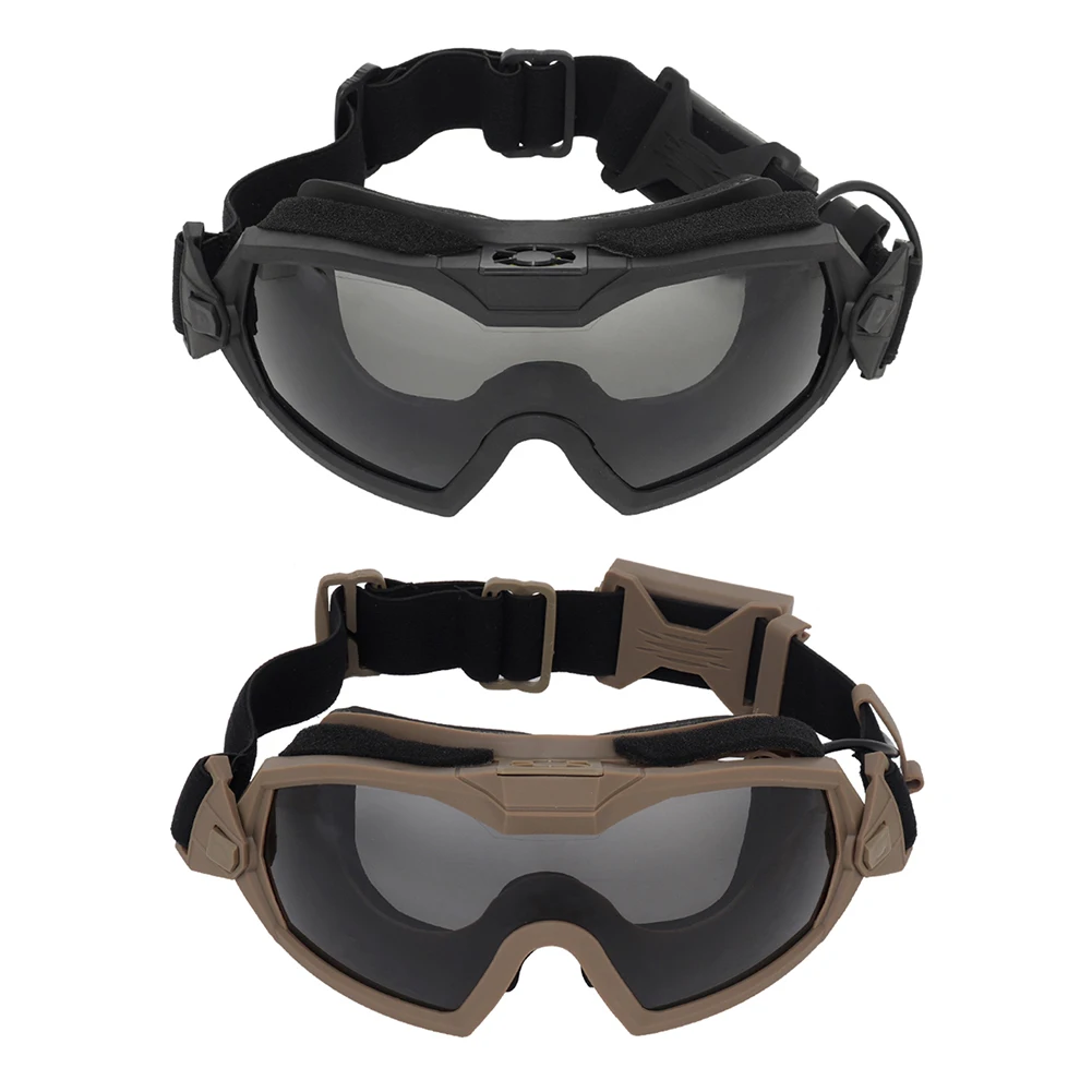 PAIRSOFTWIN – Gafas tácticas para airsoft con ventilador anti niebla y 2  lentes – Yaxa Store