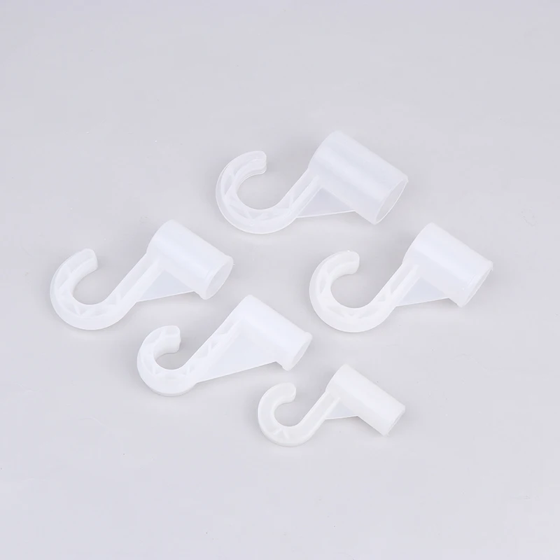 10Pcs Plastic Thickening Hook For Suit Locker Shelf Wardrobe Hook Fittings DIY Party Supplies Children Tent Game Room Joints