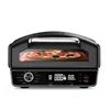 Outdoor 14 Inch Electric Portable Pizza Oven Stainless Steel Pizza Oven For Camping Hiking With Stone Pizza Oven 4
