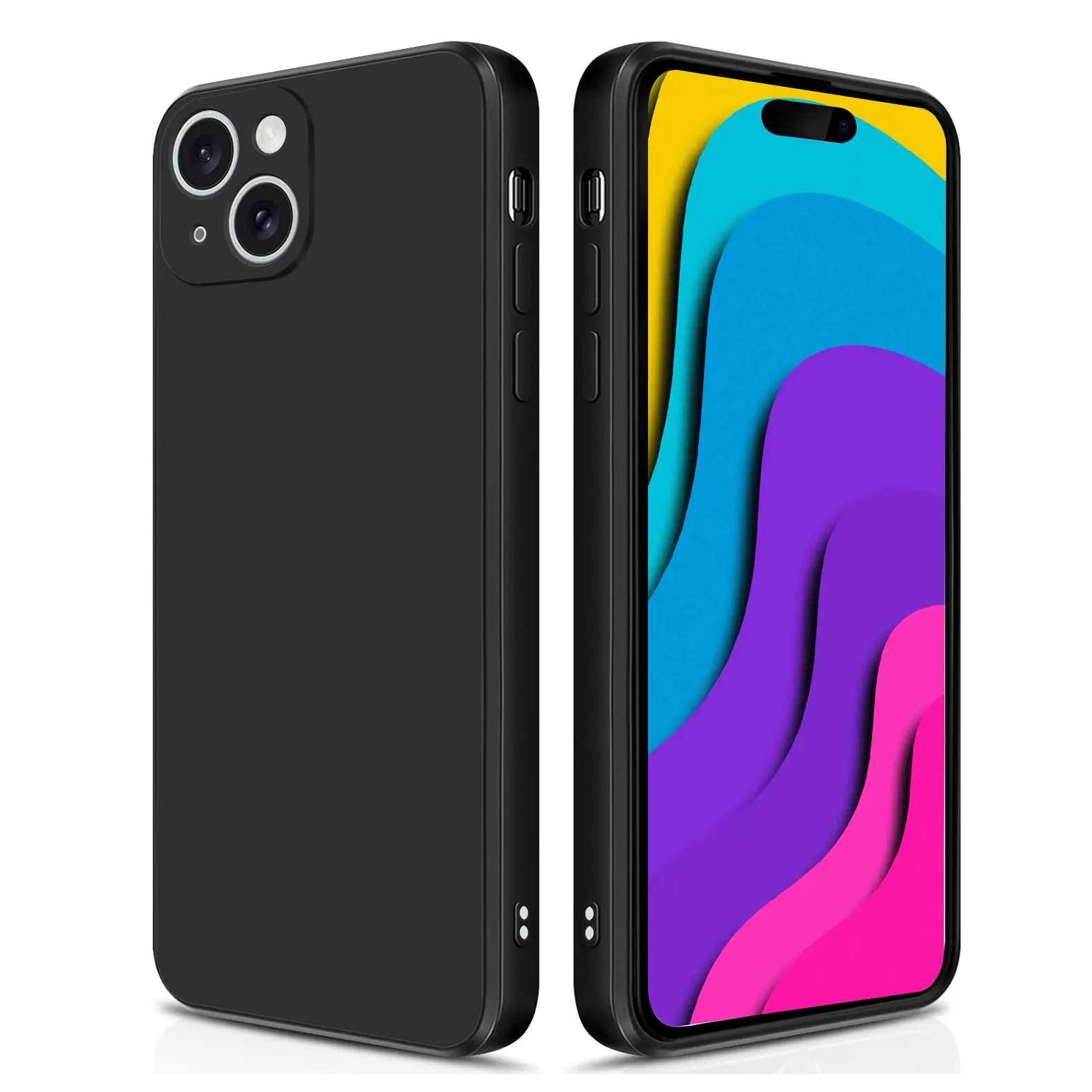 Premium Liquid Silicone Bumper Phone Case - Elegant & Durable Design